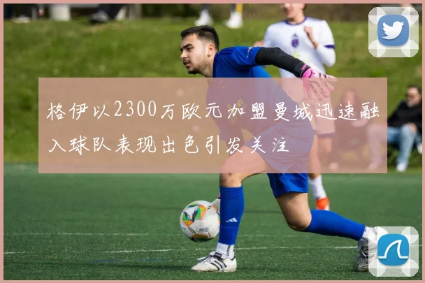 格伊以2300万欧元加盟曼城迅速融入球队表现出色引发关注
